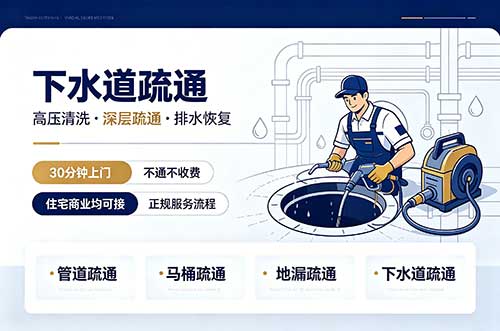 萍乡下水道疏通